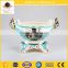 2016 popular OEM European decorative charming anyique 18"ceramic porcelian food bowl