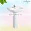 B601 22 inch wash basin ceramic sanitary wares made in China bsin with pedestal