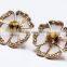 women jewelry elegant white flower jewelry