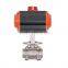 2 Way Ball Valve With Pneumatic Actuator Hot Sale in the World