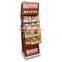 Cardboard material bottle display rack for cup promotion