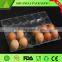 12 Cells Square Clear plastic incubator egg trays wholesale