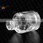 Round Cylinder Nail Polish Bottle Flint Clear Glass Bottle