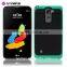  in spanish Mobile accessories 2 in 1 PC bumper + soft TPU back cover case for lg K520 Stylus2LS775