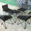 Foldable camping table and chairs sets
