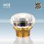 nice diamond shape surlyn perfume cap with gold uv collar