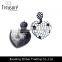 Wedding Jewelry Mix Color Rhinestone Heart Shape Stud Earrings Jewelry in Fashion Style