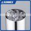 Sunnex Economy Trendy Matt Polycarbonate container Half Moon Bay Shape Triple 5 LTR x 2 Juice Dispener