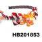 beautiful colorful ribbon flower girls hair accessories for little girls