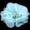 2"Wholesale cheap Chiffon flower for newborn headband, baby Flowers flat back 20 colors YDKM01