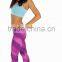 Womens Full Length Nylon/spandex Digital Printing Sports Leggings