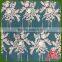 Well Know Supplier Comfortable Design Applique Embroidery Fabric for Wedding Dress