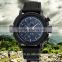 2016 newly High quality sport alloy case chronograph rubber watch