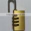 Baggage, Luggage Solid Brass Combination Padlock, Number Lock