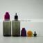 PET 30ml plastic square dropper bottles with child proof cap for ejuice liquid
