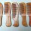 Hottest keep healthy personalized wide tooth natural wooden hair brush comb
