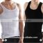 Breathable men's bodysuit underwear elastic slim vest body shaper for men weight loss