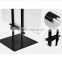 Black Iron Square Base Easel Painting Stand