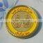 Custom embossed gold military challenge coins