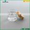 15ml cream glass jar with aluminum cap