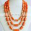 2016 April design coral necklace jewelry for party/Fashion jewelry for kids/African traditional jewelry set for male and female