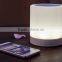New style mini led light bluetooth speaker with fm radio, bass speaker