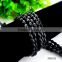 wholesale 2016 new fashion DIY waterdrop 6*9mm string black obsidian beads for jewelry making