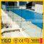 Glass swimming pool fence