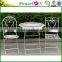 Classic Folding Iron Outdoor Garden Set