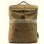 Washed Canvas Fashion School Bag Weekend Leisure Rucksack
