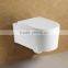 Wall Mounted Soft Closing Seat Cover WC Toilet