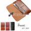 Universal PU Leather Case Pouch Universal Smartphone Leather Wallet Pouch for iPhone 6