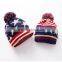 FREE Sample! Winter hat knitted beanie with top ball