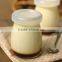 100ml glass milk jar/ bottle with cork lid/glass candy pot