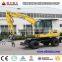 8ton small excavator digging equipment excavator bucket volume