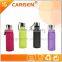 Colorful 550ml plastic sport children travel water bottle