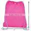 Recycled Nylon Drawstring Sports Backpack Bag Korean Style