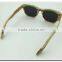 2015 OEM Colorful Bamboo Wooden Sunglasses Cheap Wholesale Wooden Sunglasses China Print Logo Promotional Sunglasses