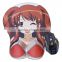New Mikuru Asahina - Haruhi Suzumiya Anime Best Selling 3D Mouse Pad Sexy Butt Wrist Rest Oppai SMP95