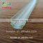 Clear co-extrusion plastic profile