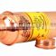 IndianArtVilla Pure Copper Lining Bisleri Design Bottle 800 ML - Storage Drinking Water Home Hotel Restaurant Benefit Yoga Ayurv