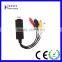 1CH DC60+ EM2860 Chip USB 2.0 Video TV DVD VHS Capture Card Audio AV Easiercap Adapter for Computer/CCTV Camera