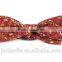 2016 latest cool colorful skinny jacquard woven China silk bow ties for men