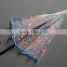 23''x8k unique design straight auto open pvc transparent umbrella