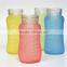 color change high borosilicate glass feeding bottle with thermometer