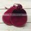 high quality custom velvet gift bag velvet