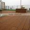 Waterproof wood plastic composite WPC decking anti-cracking plastic outdoor deck flooring