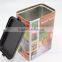 Dog pet food packing tin box with plastic lid