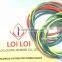 Advertising brand name personalized rubber bands - High Quality Assorted Color Rubber Band