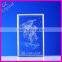 2015 fashionable constellation gift 3d laser engraved crystal cube souvenir